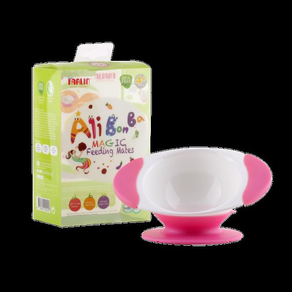 Farlin Magic Feeding Mates Bowl - Pink 1's - Feeding & Nursing