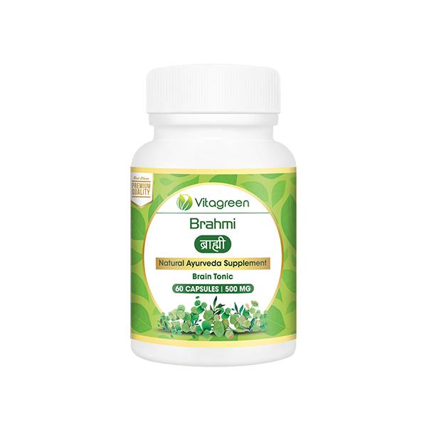 Netmeds | VitaGreen Brahmi Capsules 60's