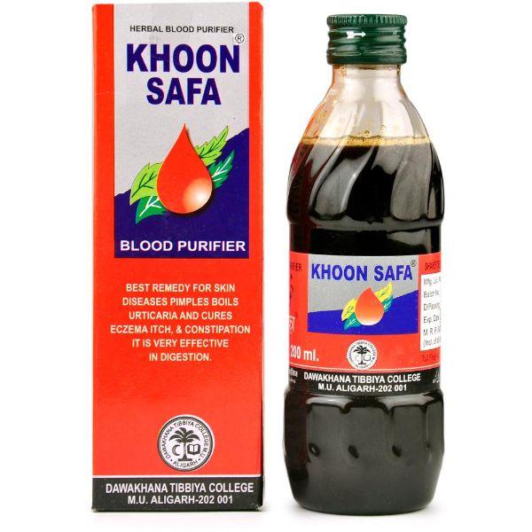 AMU Dawakhana Khoon Safa Syrup 200 ml - Amu Dawakhana