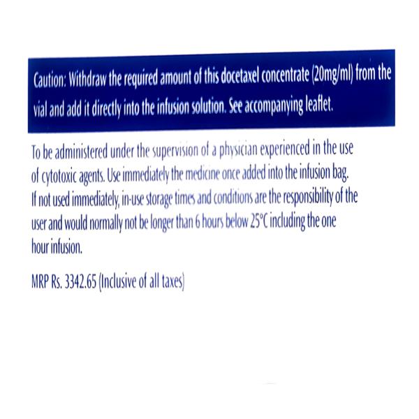 TAXOTERE 20mg Injection 1ml - Cancer Oncology-Cyt
