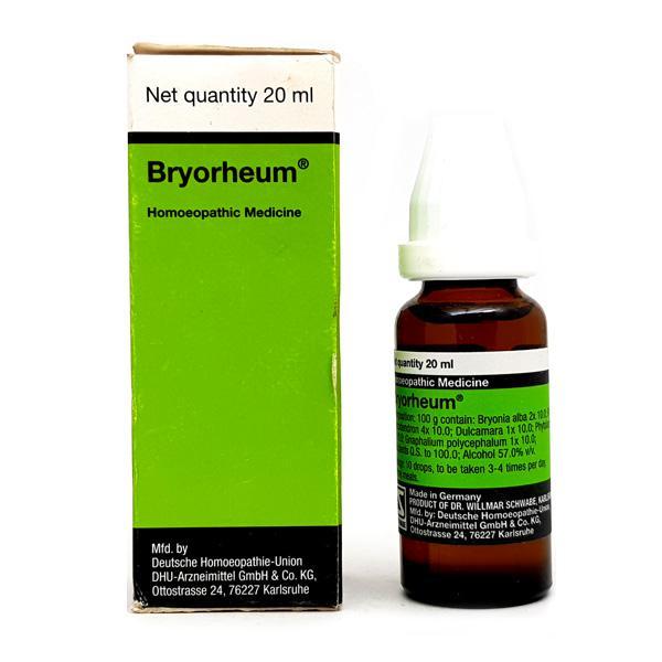 Dr.Willmar Schwabe Bryorheum Drop 20 ml - Speciality Medicine