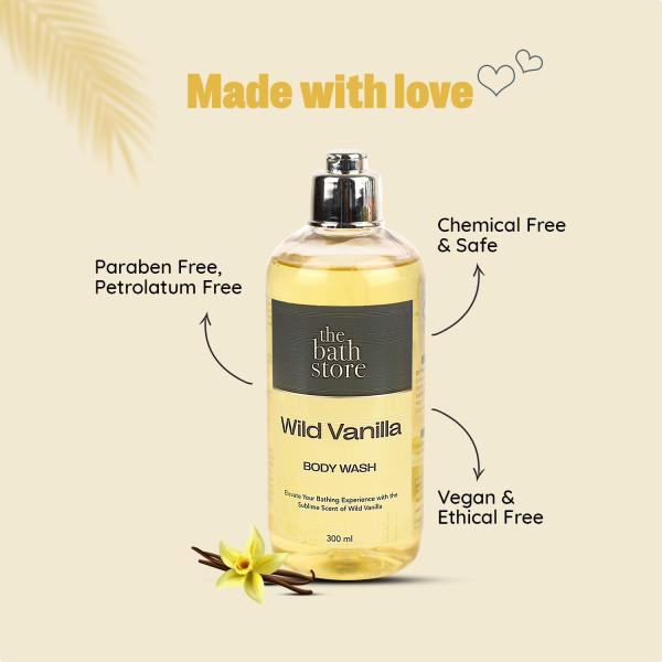 The Bath Store Wild Vanilla Body Wash 300 ml - Shower Gels & Body Wash