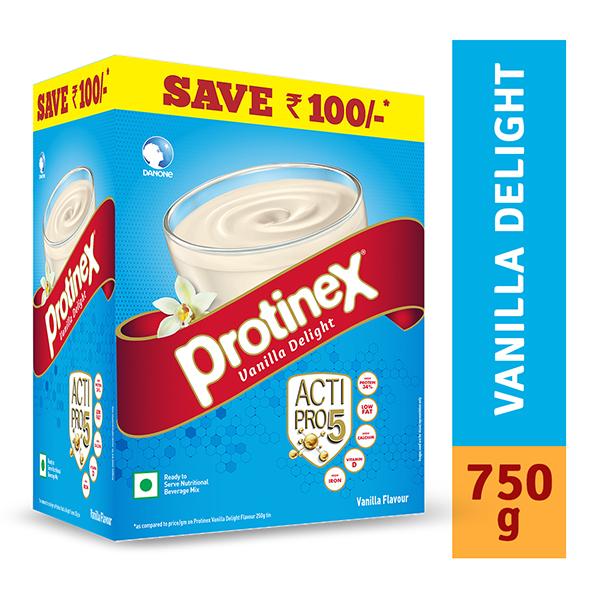 Netmeds | Protinex Nutritional Powder - Vanilla Delight Flavour 750 gm (Refill Pack)