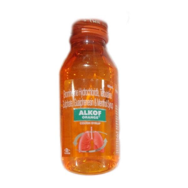 ALKOF COUGH ORANGE Syrup 60ml - Cough And Cold-Cou