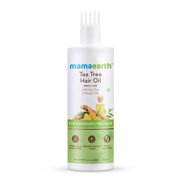 Netmeds | Mamaearth Hair Oil - Tea Tree 250 ml