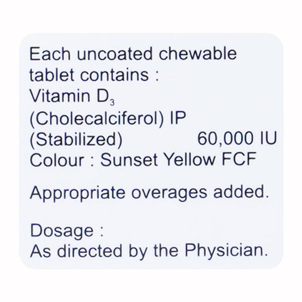 SAN D 60 K Tablet 4'S - Supplements-Vit