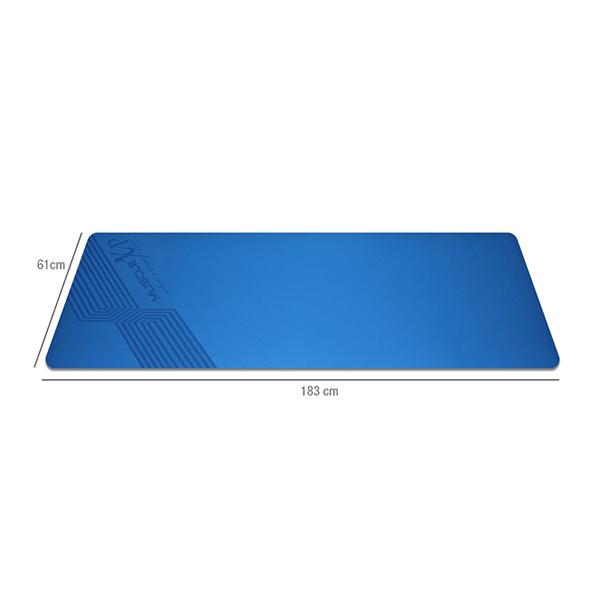 MuscleXP Designer Yoga Mat with Cover Bag - Blue 1's - Workout Essentials
