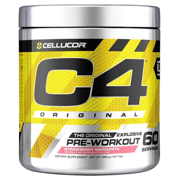 Cellucor C4 Original Pre Workout Powder - Strawberry Margarita (60 Servings) 360 gm - Workout Essentials