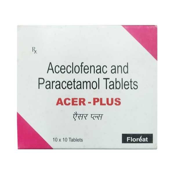 Acer Plus Tablet 10'S - Pain relief-Nsa