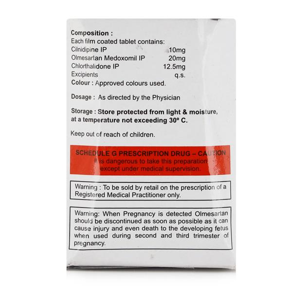 Celavi Trio Tablet 15's - Hypertension-Ang