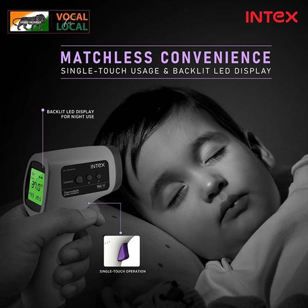 Intex Thermosafe Infrared Thermometer - Health Monitors And Equipment