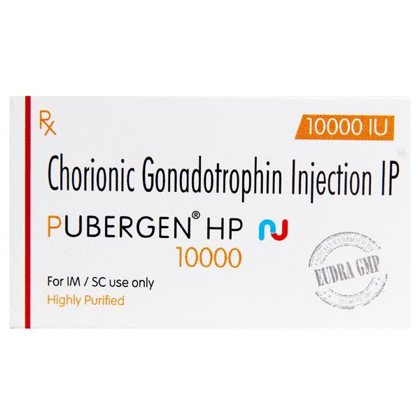 PUBERGEN HP 10000 Injection 1's - Hormonal Therapy-Tro