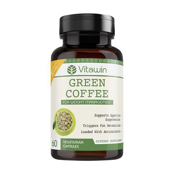 Vitawin Green Coffee Vegetarian Capsule 60's - Green/Herbal Teas