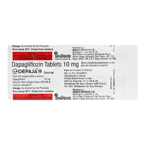 DEPAJA 10 Tablet 10's - Diabetes-Ant