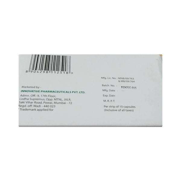 PREGAZIDE M 75 Tablet 10's - Neuropathic Pain-Dru