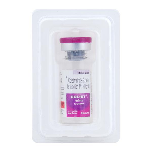 Colist 1Miu Injection 1's - Bacterial Infections-OAB