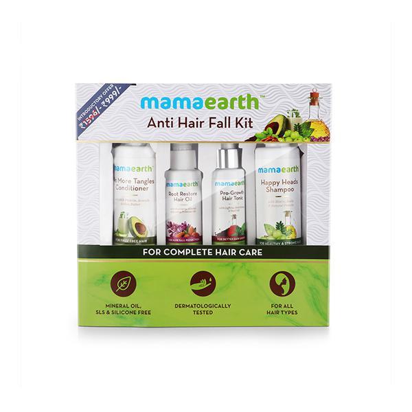 Mamaearth Anti Hair Fall Kit - Hair Lotions & Tonics