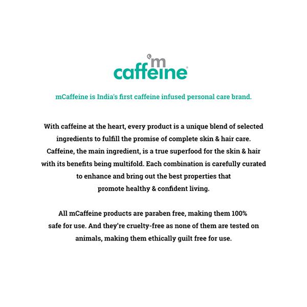 Mcaffeine Coconut Cream Body Wash with Calming Coconut Aroma, Mildly Cleansing for Soft & Smooth Skin - 300 ml - Shower Gels & Body Wash