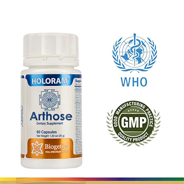 Biogetica Arthose Capsule 60's - Calcium And Minerals