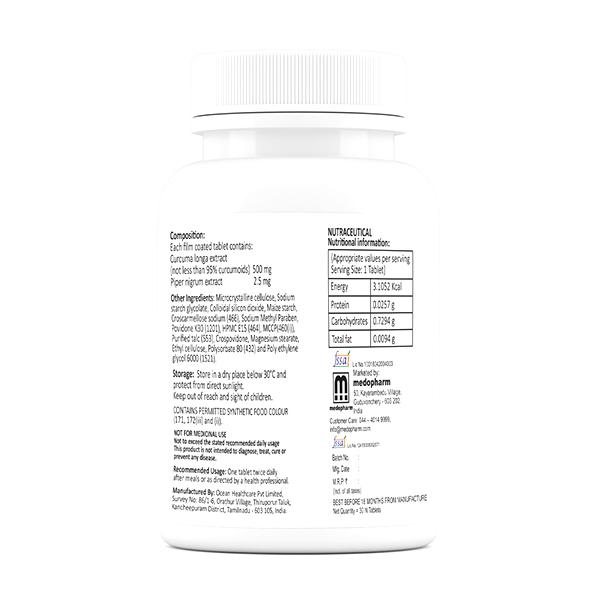 Curpiflav Anti Inflammatory & Immunity Care Tablets 30's - Vitamin C