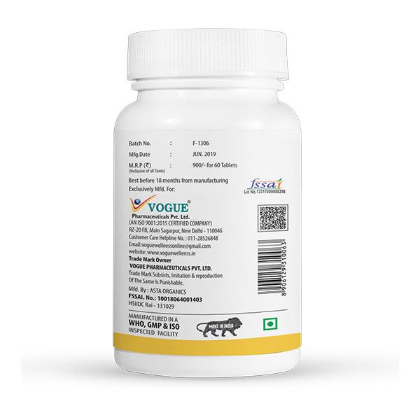 Vogue Wellness Nutrivog Tablet (Pack of 4 x 60's) - Hair & Skin