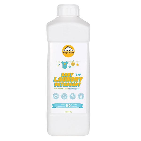 Tiffy & Toffee Baby Laundry Detergent 1 Litre (Buy 2 Get 1 Free) - Baby Detergents