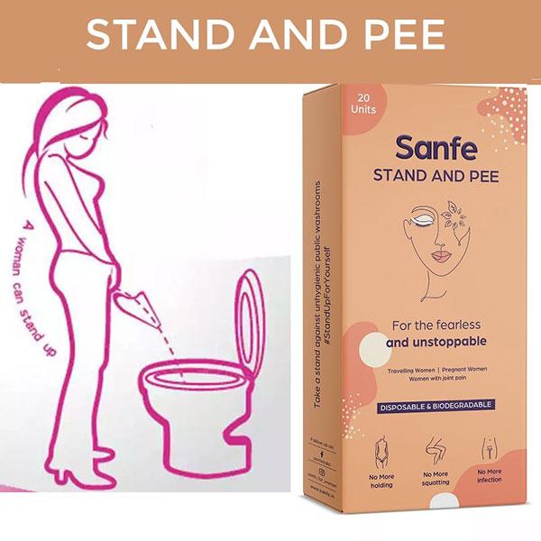Sanfe Stand And Pee Disposable & Biodegradable Funnel 20's - Intimate Care