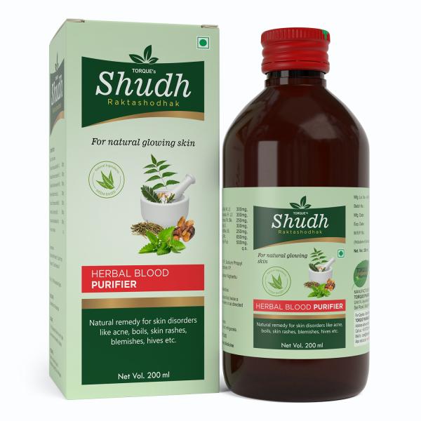 Torque Shudh Raktashodhak Herbal Blood Purifier Syrup (Pack of 6 X 200 ml) 1's - Speciality Medicines