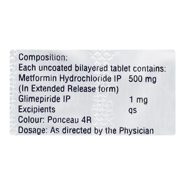 NIRGLIM M1 Tablet 10's - Diabetes-Ant