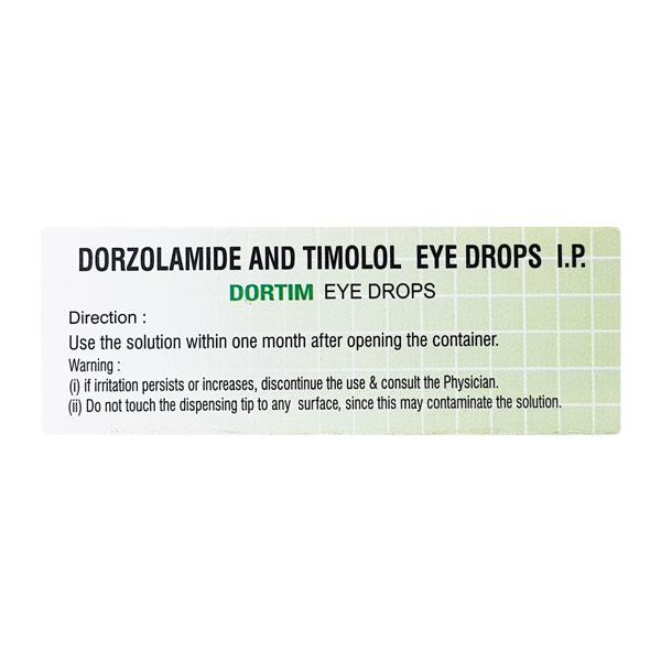 Dortim Eye Drops 5ml - Glaucoma-Ant