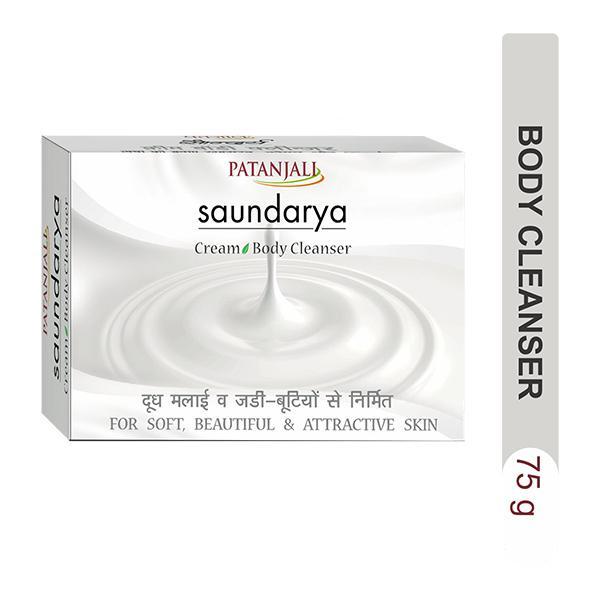 Netmeds | Patanjali Body Cleanser - Saundarya Cream 75 gm