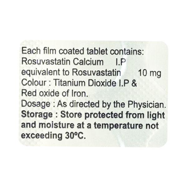 FATROVA 10 Tablet 10's - High Cholesterol-Dys