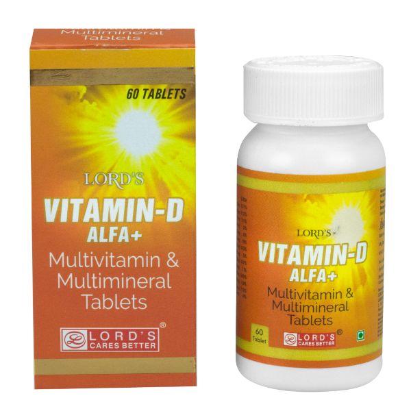 Netmeds | Lord's Vitamin D Alfa + Tablet 60's