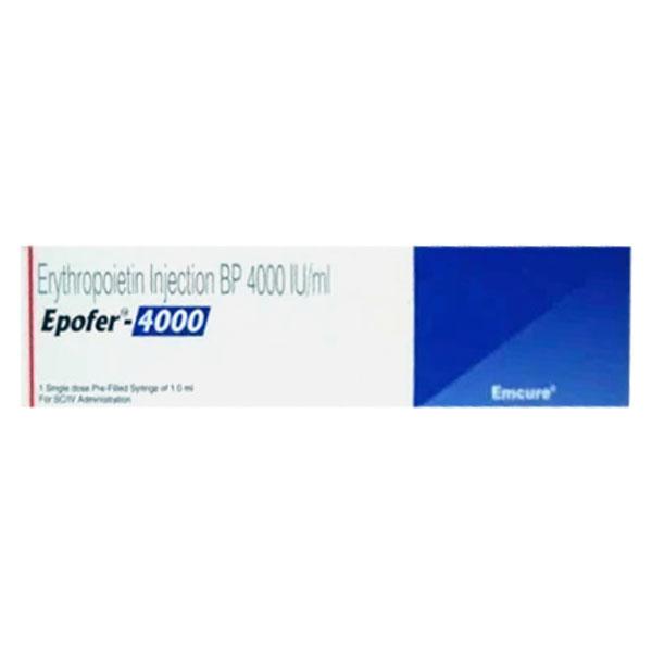 Epofer 4000IU Injection 1'S - Haematopoiesis-Hae