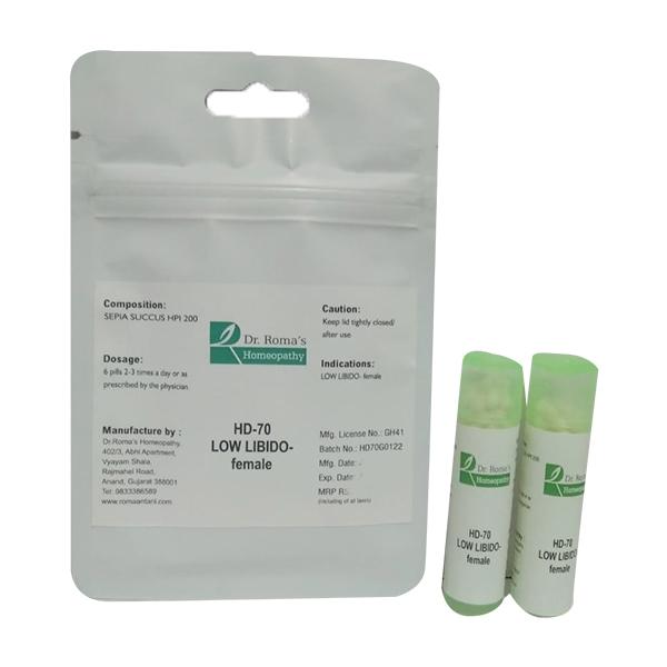 Netmeds | Dr. Roma's HD 70 Low Libido Pills for Women - Pack of 2's