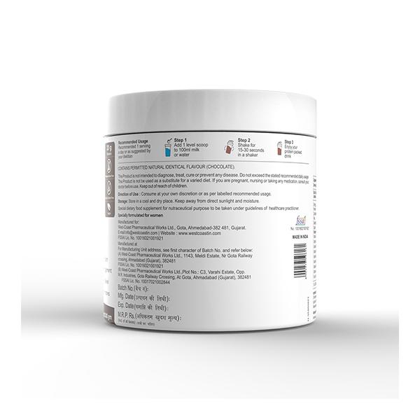 SheNeed Daily Women's Protein Powder - Chocolate (Pack of 2 x 300 gm) - Daily Health Drinks