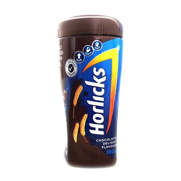 Horlicks Nutritional drink Powder - Chocolate Delight Flavour 200 gm (Pet Jar)