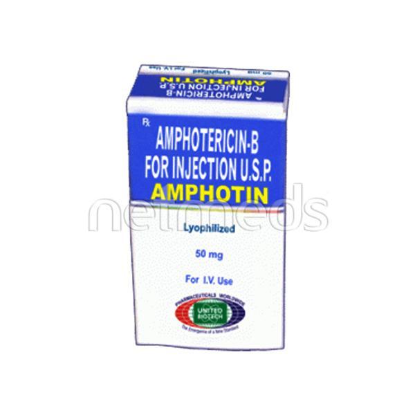 Amphotin 50mg Injection 1'S - Fungal Infections-Anf