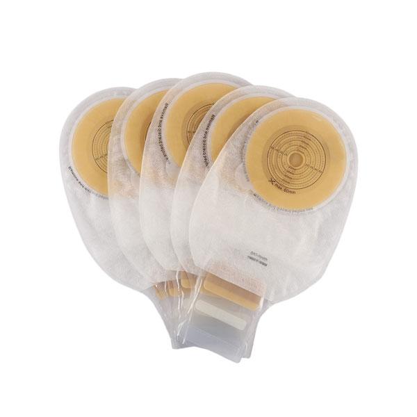 Bao Health One Piece Open Ostomy Bag with Filter & Velcro Closure (1146001F) (15 - 60 mm) 20's - Bags