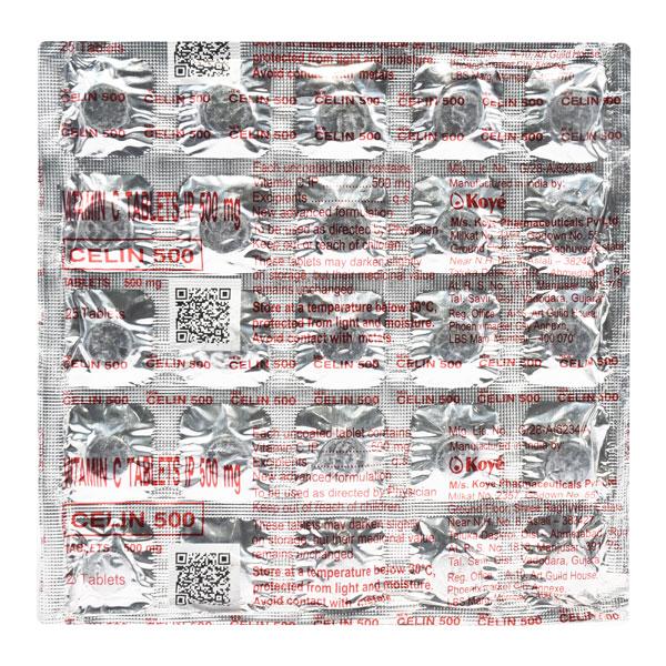 FP CELIN 500 Tablet 25's - Supplements-Vic