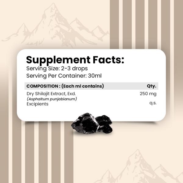 Nirvasa Shilajit Liquid (Pack of 2 x 30 ml) 1's - Sexual Care