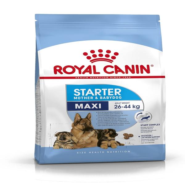Royal Canin Maxi Starter Mother & BabyDog Dry Dog Food - (Adult Weight 26-44) 15 kg