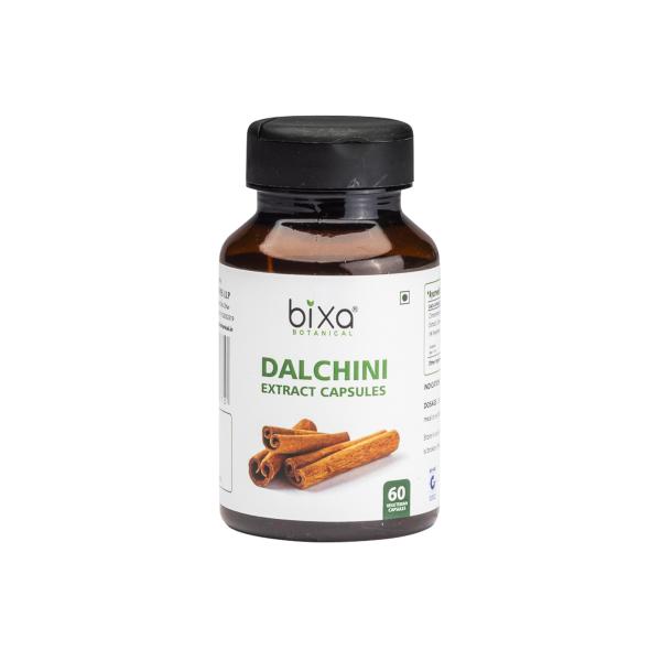 Bixa Botanical Dalchini Vegetarian capsule 60's - Speciality Medicines