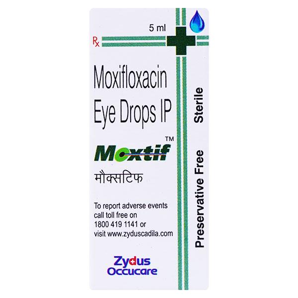 Moxtif Eye Drops 5ml - Eye Infections-Eaa