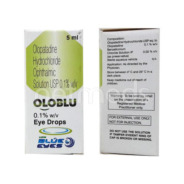 Oloblu 0.1% Eye Drops 5ml - Eye conditions-Oph