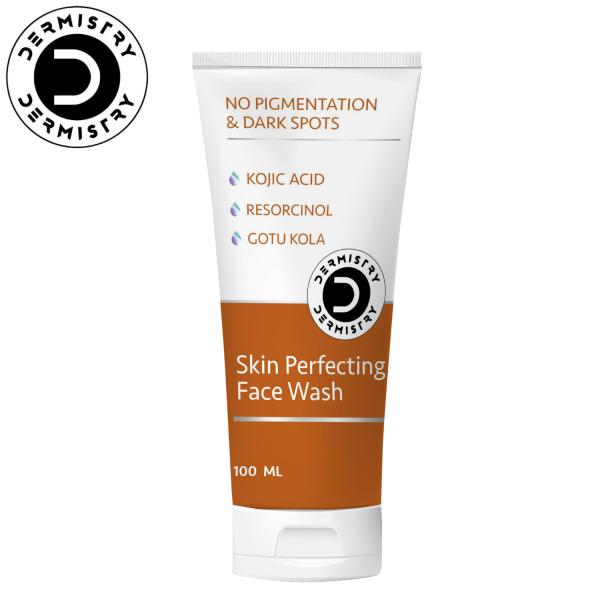 Netmeds | Dermistry Pigmentation & Dark Spots Skin Perfecting Kojic Acid Face Wash 100 ml