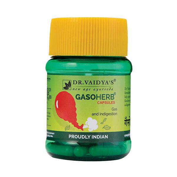 Dr.Vaidya's Gasoherb Capsule (Pack of 2 x 30's) - Digestive Care