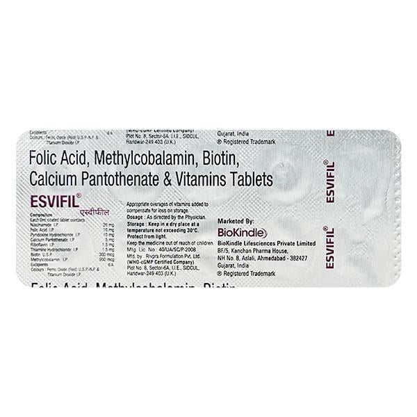 ESVIFIL Tablet 10's - Supplements-Vam