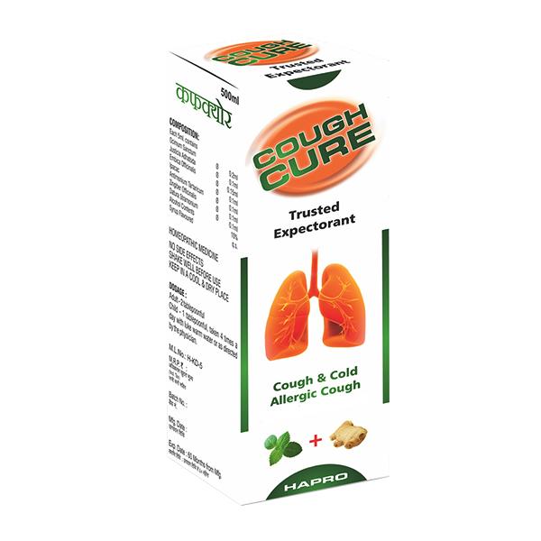 Hapro Cough Cure Expectorant 500 ml - Speciality Medicine