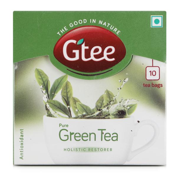 Netmeds | GTEE Green Tea Bags - Regular 10's